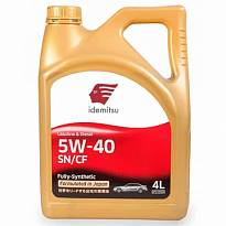 IDEMITSU Масло моторное синтетическое SN/CF 5W40 F-S 4л